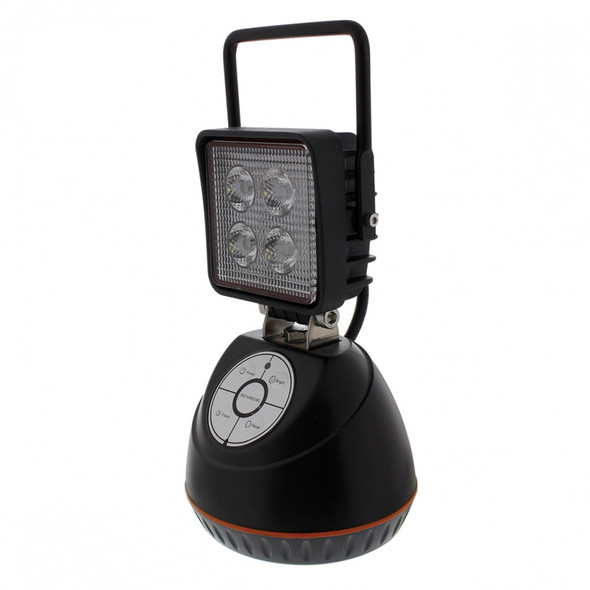 Magnetic Rechargeable LED Work Light Angled