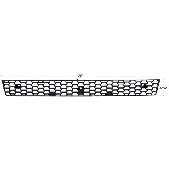 Freightliner Cascadia Lower Grille Insert A17-20845-000 (Dimensions)