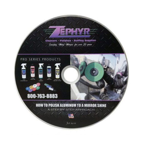Zephyr How To Polish Aluminum To A Mirror Shine DVD 