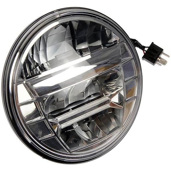 Mack 7" Round LED Sealed Beam Headlight Front