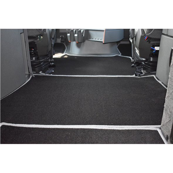 Volvo VNL 860 Premium Carpet Floor Mats Front View