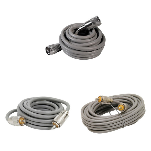 Astatic Premium RG8X Coax Cable With PL259 Connectors Main