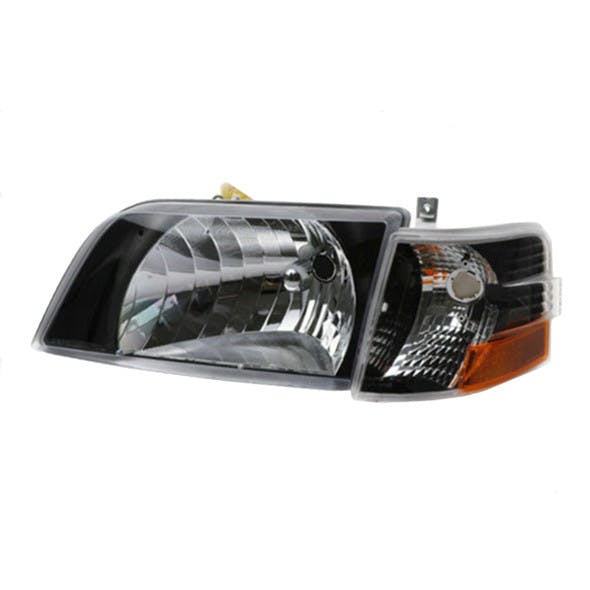 Volvo VNL Series Blackout Performance Headlight/Turn Signal Assembly - Driver Side