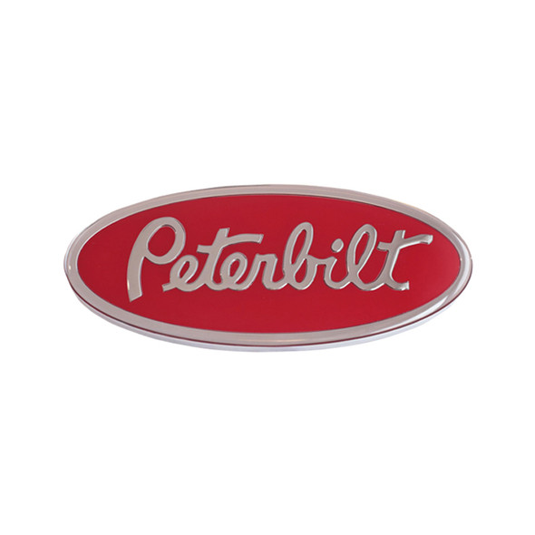 Peterbilt Oval Emblem - Red