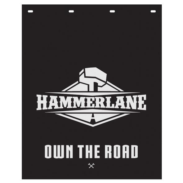 Hammer Lane Logo Mud Flap 24" x 30"