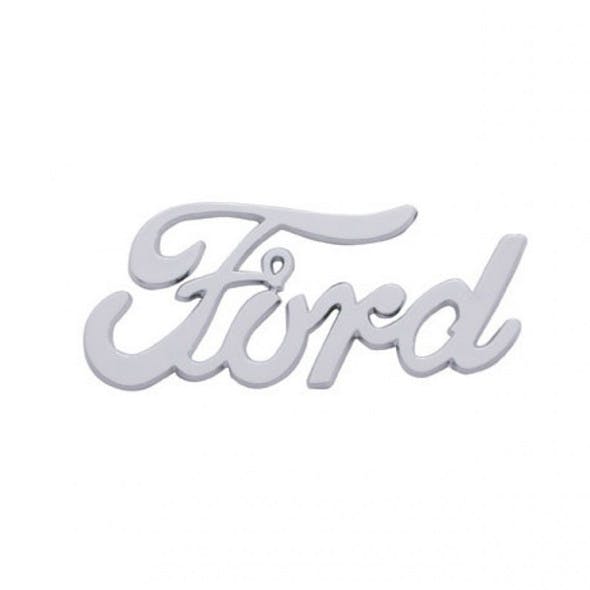 Ford Vintage Chrome Emblem
