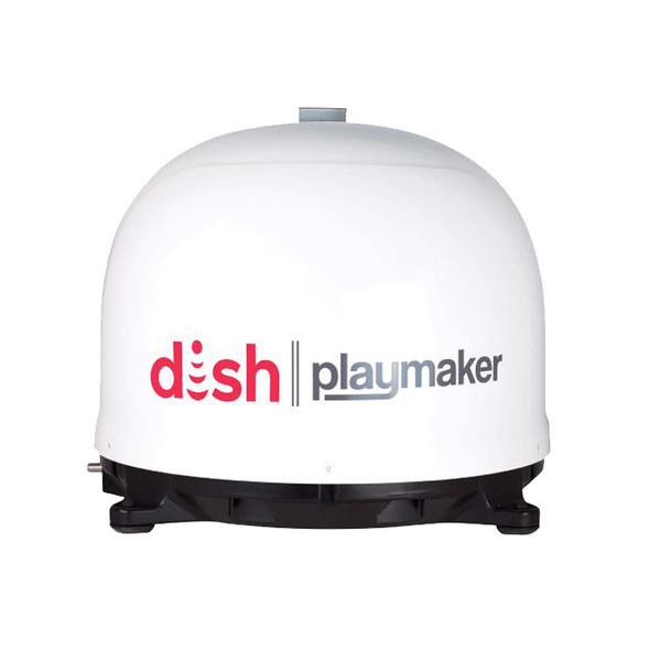 Playmaker Dish Satellite Antenna With Wally Receiver - Close Up
