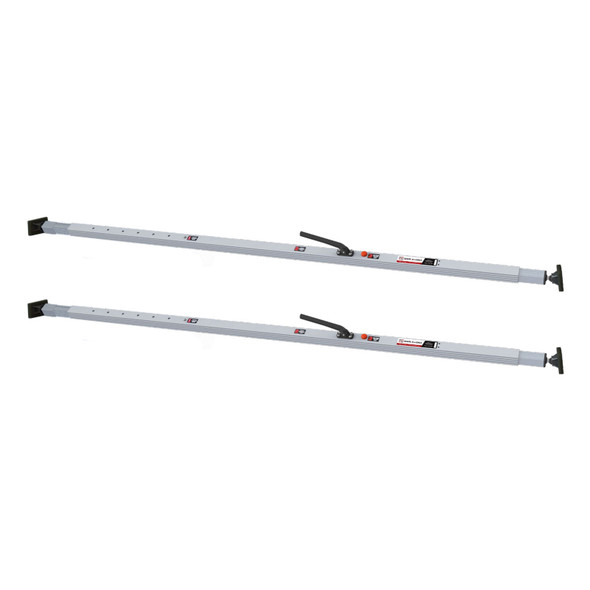 Save-A-Load SL-30 Heavy Duty Trailer Cargo Load Bar Pair With Articulating Ends