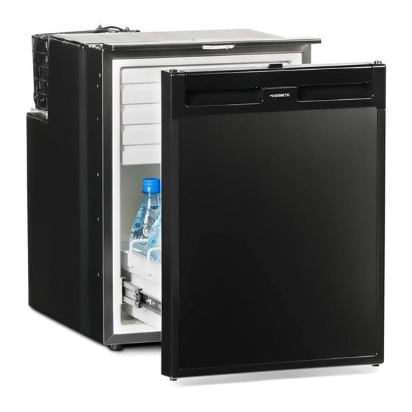 Built-In Drawer Refrigerator for Trucks RVs and Mobile Applications Door Open