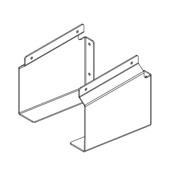 Aluminum Wood & Dunnage Holder Racks For Drop Deck Trailers