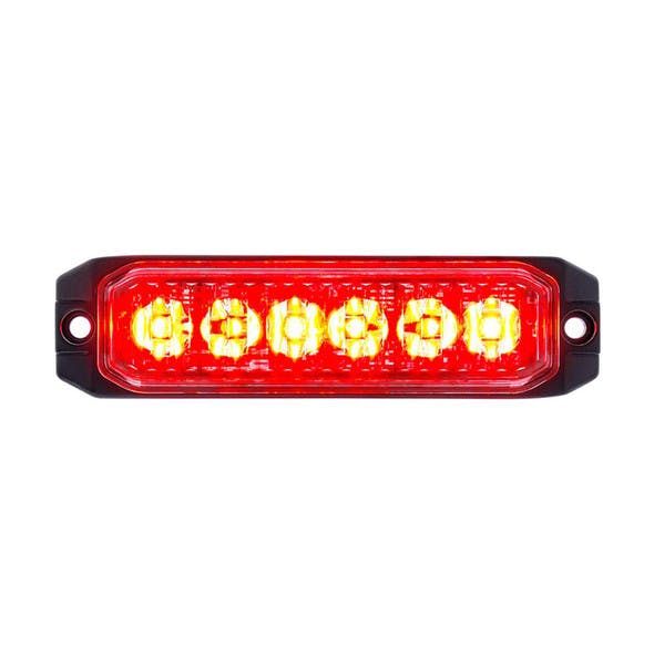 High Power LED Competition Series Slim Warning Light - Red