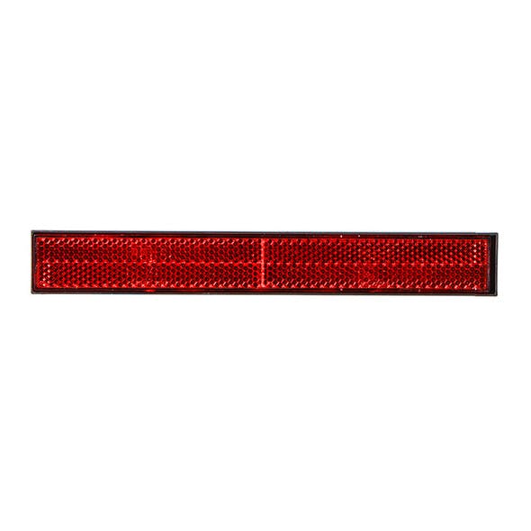 Stick On Conspicuity Reflector Strip By Grand General Front View Red