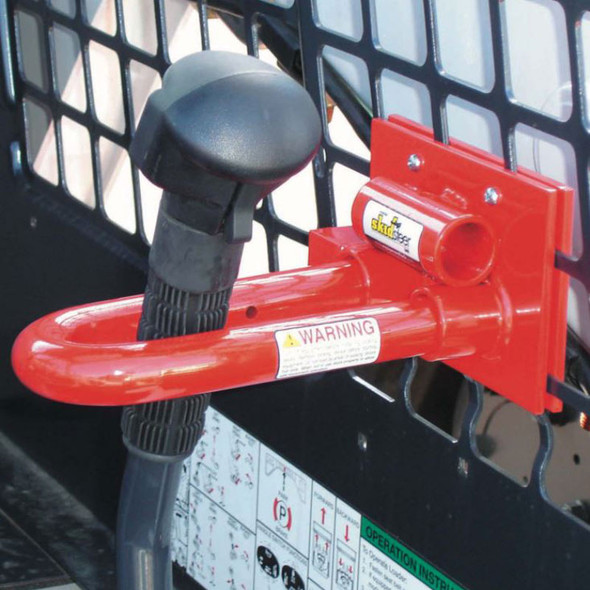 E-Series Skid Steer Anti-Theft Lock - In Use