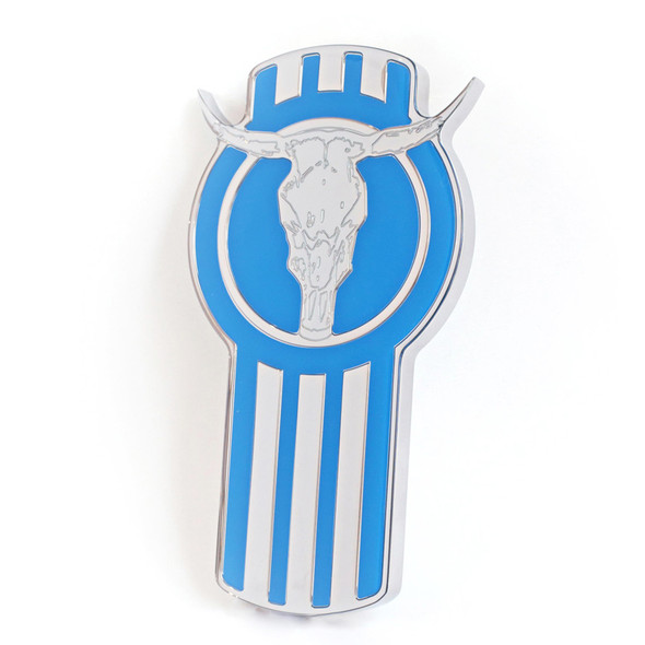 Kenworth Longhorn Bull Emblem (Blue)