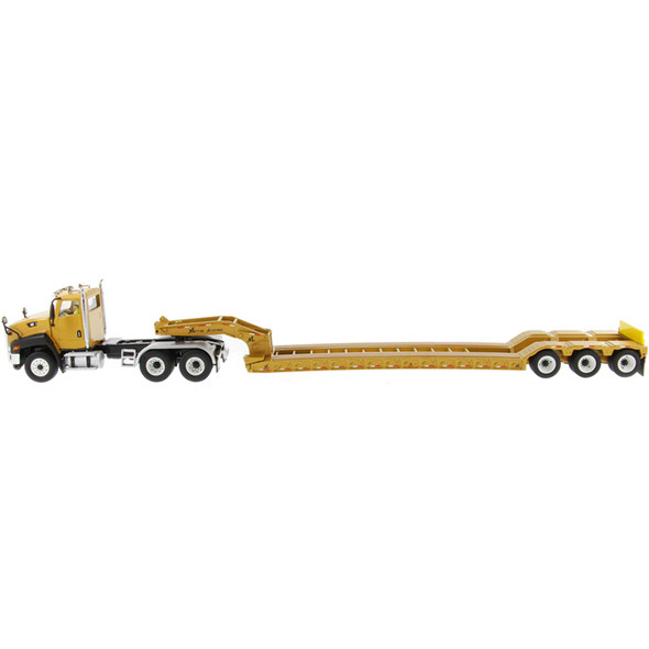 Caterpillar CT660 Day Cab With XL 120 Low-Profile HDG Lowboy Trailer Left View