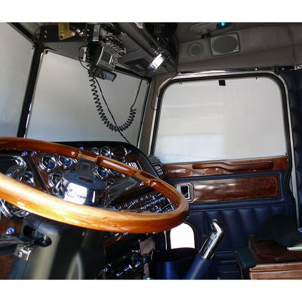 Peterbilt Economizer Window Covers - Windshield And Sides