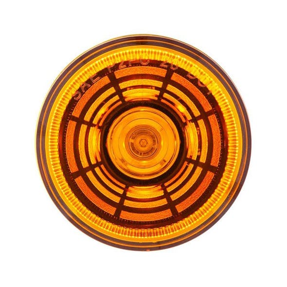2" 4 LED Clearance Marker Abyss Light - Amber