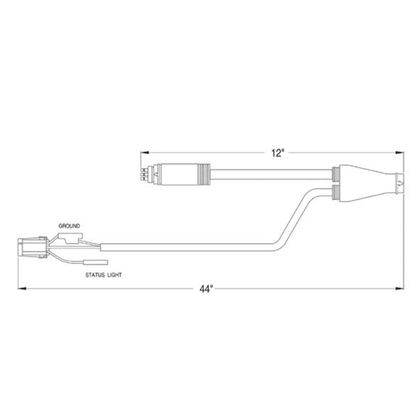 Grote ABS Main Harness Adapter - Drawing