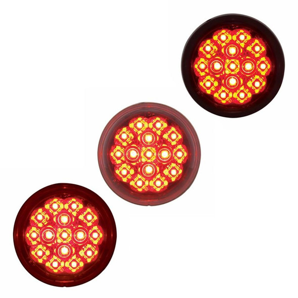 Harley Davidson Dual Function 15 LED Red Signal Light - All