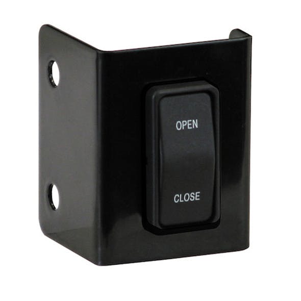 12 Volt Double Momentary Open Close Rocker Switch With Bracket