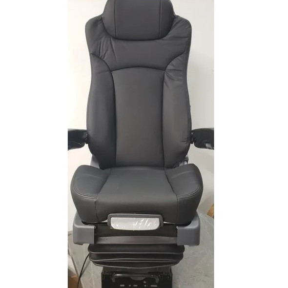 Prime TC200 Series Air Ride Suspension Genuine Leather Truck Seat With Arm Rests - Front