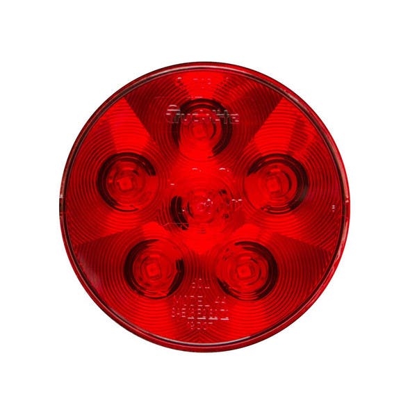 4.5" Round Super 44 Fit 'N Forget Red LED Stop, Turn & Tail Light 44302R 1