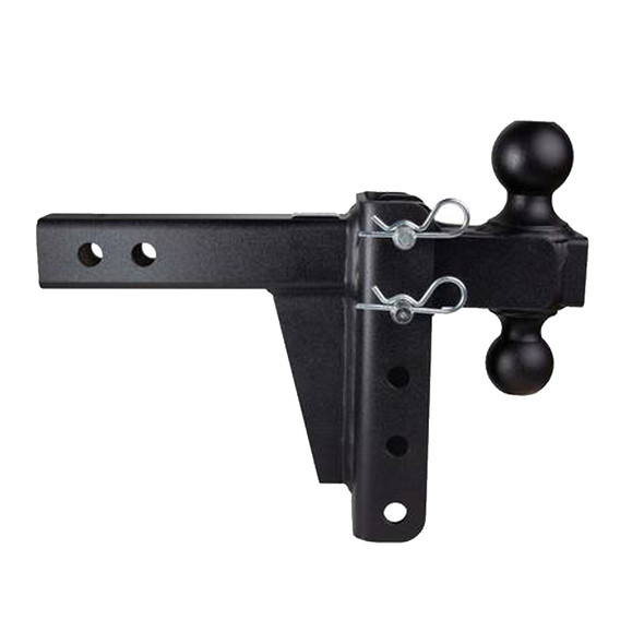 2" Medium Duty Adjustable 4" Drop Hitch By BulletProof Hitches - Side