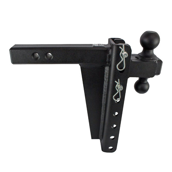 2" Heavy Duty Adjustable 10" Drop Hitch By BulletProof Hitches - Side