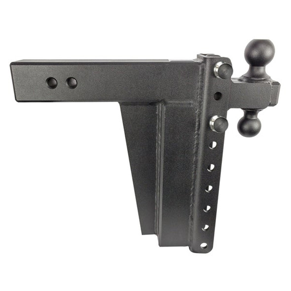 3" Extreme Duty Adjustable 12" Drop Hitch By BulletProof Hitches - Side