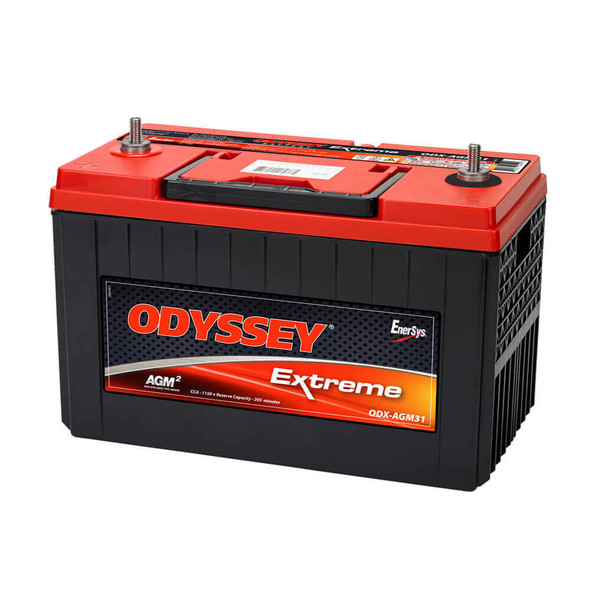 Odyssey Extreme 12 Volt AGM Battery - Left