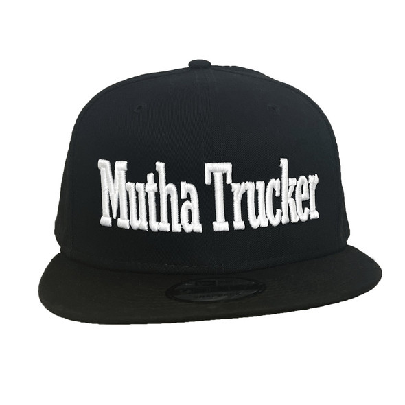 Mutha Trucker New Era 59Fifty Flat Bill Snapback Hat - Default