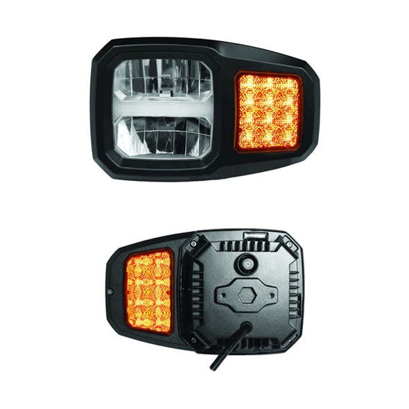 Snowplow Heated LED Lamp 84631-5 - Front And Back 1