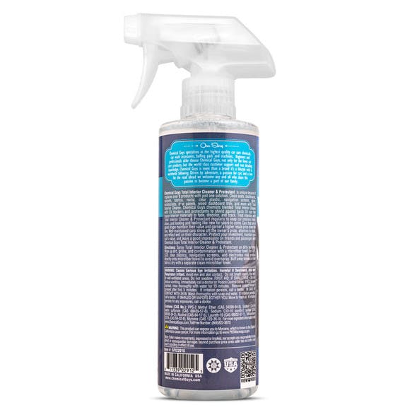 Chemical Guys Total Interior Cleaner and Protectant - Back