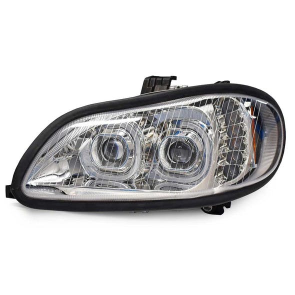 Freightliner M2 Full LED Chrome Projection Headlights Driver Side