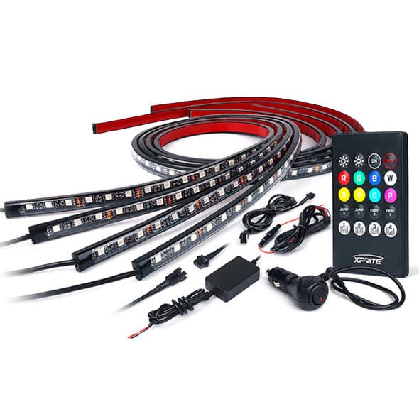 RGB LED Underglow Light Kit With Remote - Default