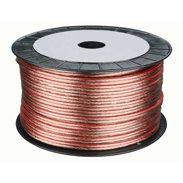 Clear Copper Speaker Cable Spool