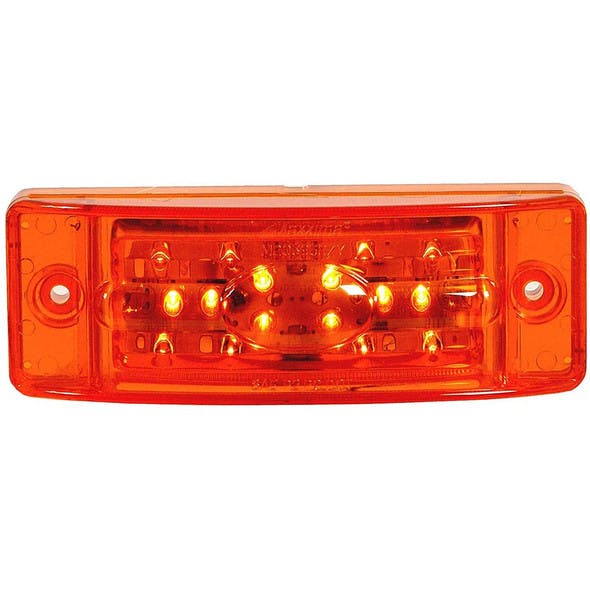 18 LED Rectangular Clearance Marker Light By Maxxima - Amber