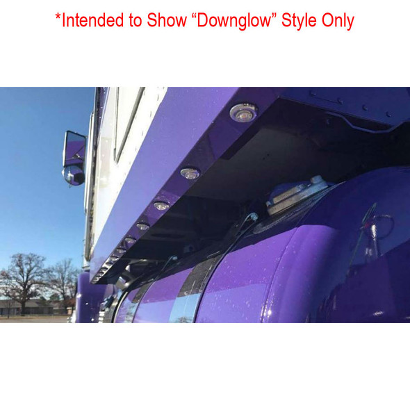 Peterbilt 379 6.5" Downglow Cab Cowl Panels By Phoenix - Downglow Style