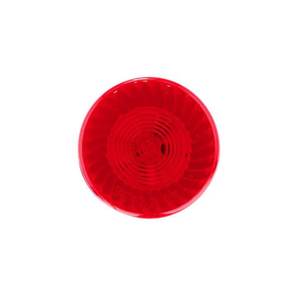 2" Round 7 LED Turbine Clearance Marker Light - Red/Red Off