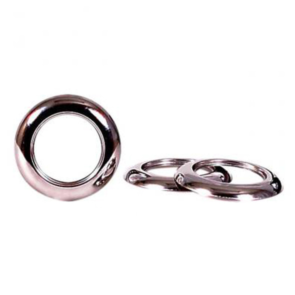 1 1/4" Round Stainless Steel Clearance Marker Grommet Cover By Maxxima