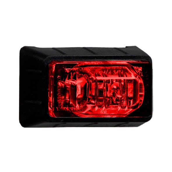3 LED 1 1/2" Mini Rectangular Combination Clearance Marker Light By Maxxima - Red