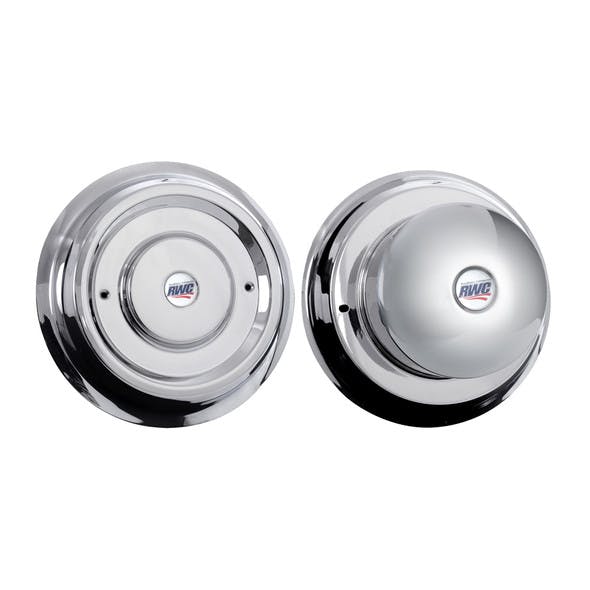 Stainless Steel Smooth Cover-Up Hub Cover Kit - Main