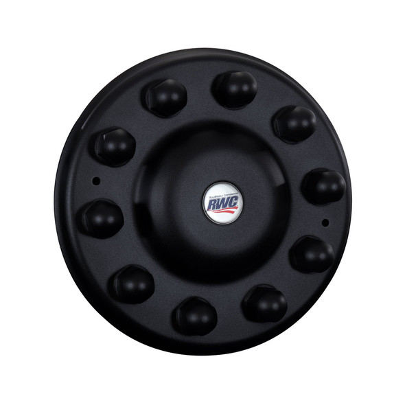 Stealth Black Unitized Cover-Up Hub Cover Kit - Front