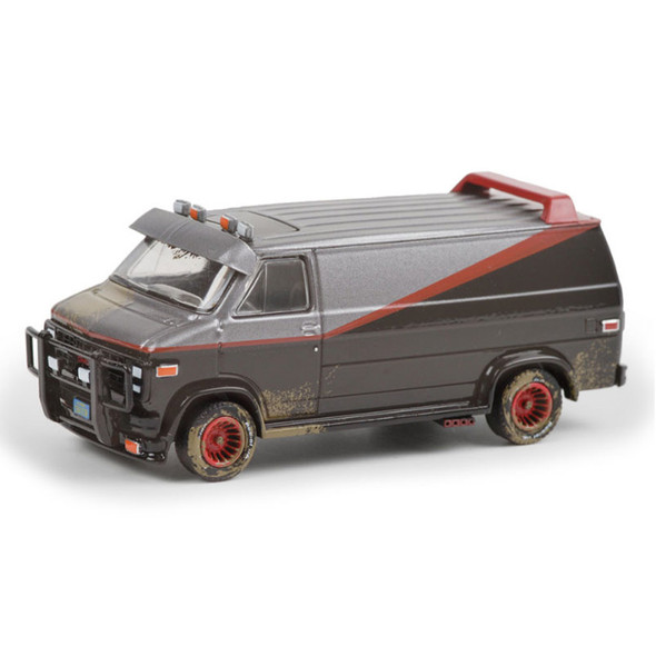 1983 GMC Vandura Weathered Version The A-Team Hollywood Special Edition Replica 1/18 Scale - Main
