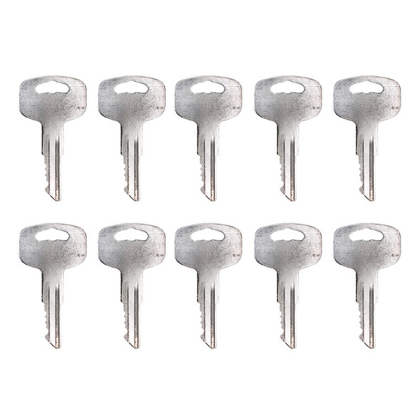 Peterbilt Replacement Truck Key - Single Sided (10-Pack)