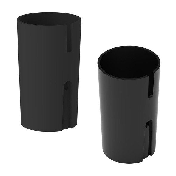 Universal Lower Black Plastic Gearshift Knob Cover - Default