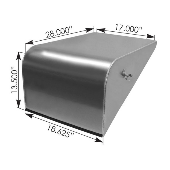 Peterbilt 567 Battery Box Lid Cover N22-6020-210 - Measurements