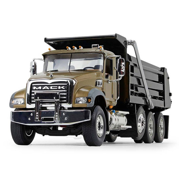 Mack Granite MP Dump Truck Gold And Black