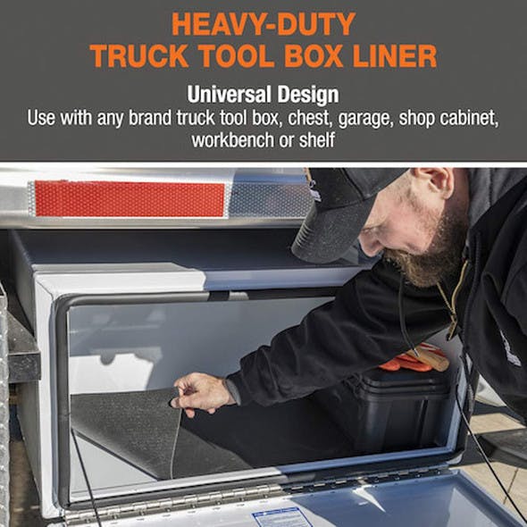 Universal Heavy Duty Tool Box And Shelf Liner - Inside