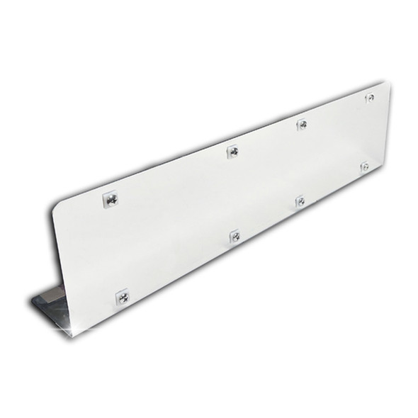 Flanged Stainless Steel Double License Plate Holder